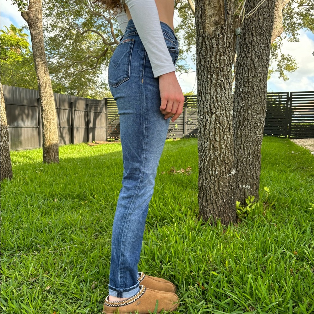 Hudson Cuffed Skinny Jeans - Picture 2 of 3